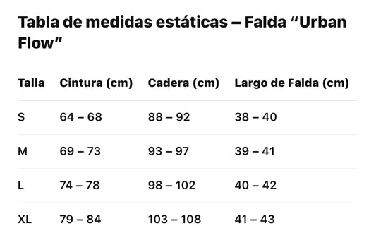 Falda Urban Flow